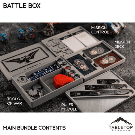 Battle Box - 40k Compatible Component Organizer