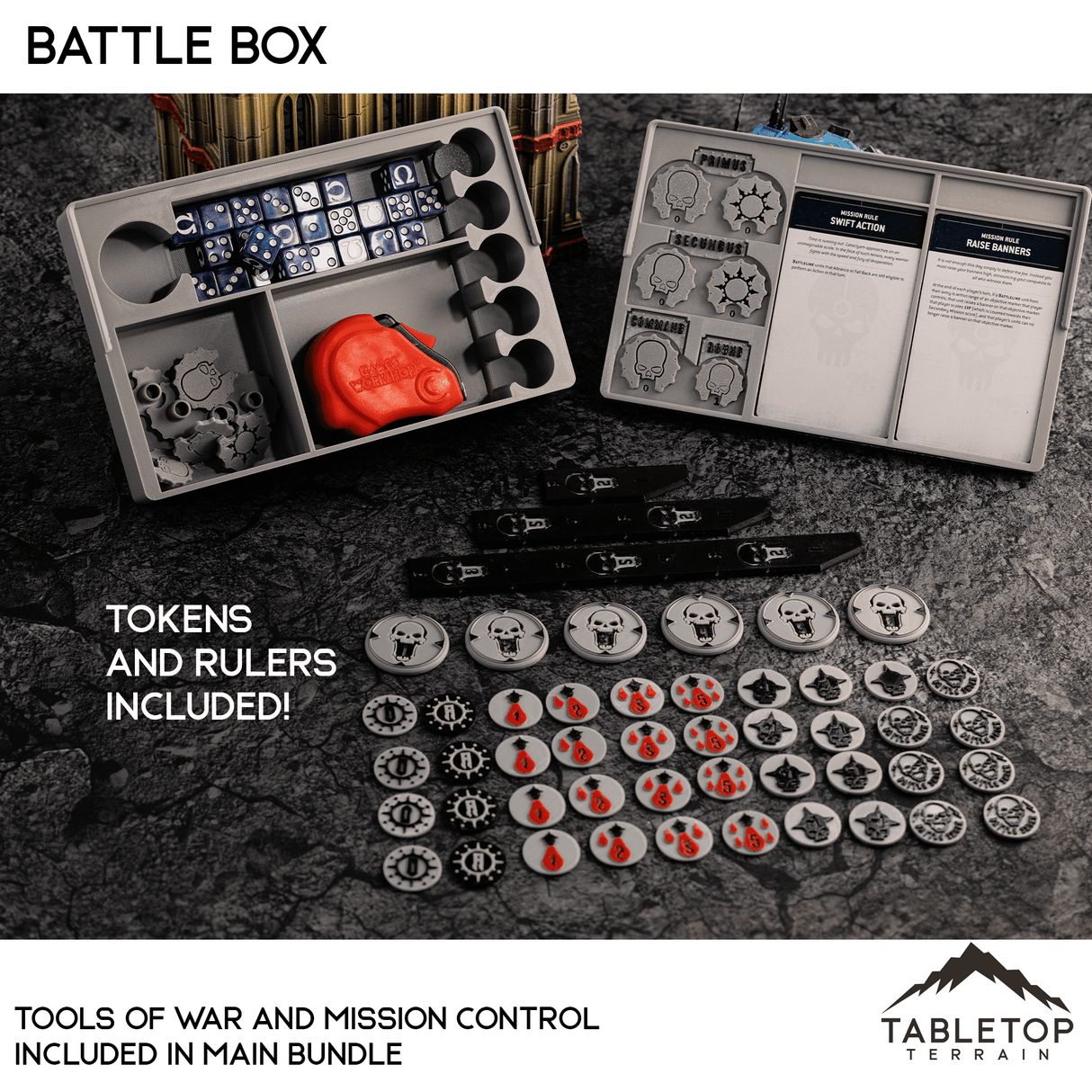 Battle Box - 40k Compatible Component Organizer