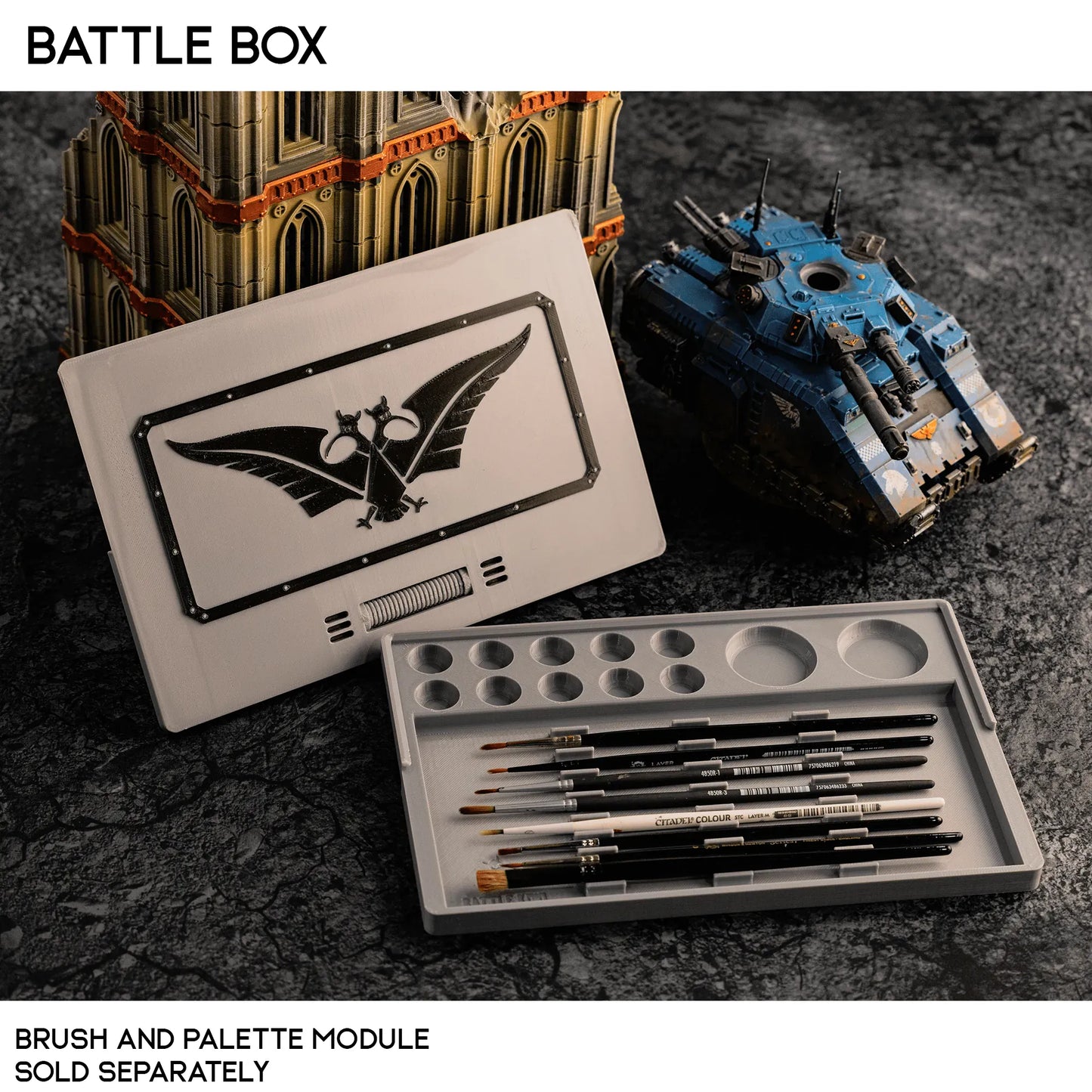Battle Box - 40k Compatible Component Organizer