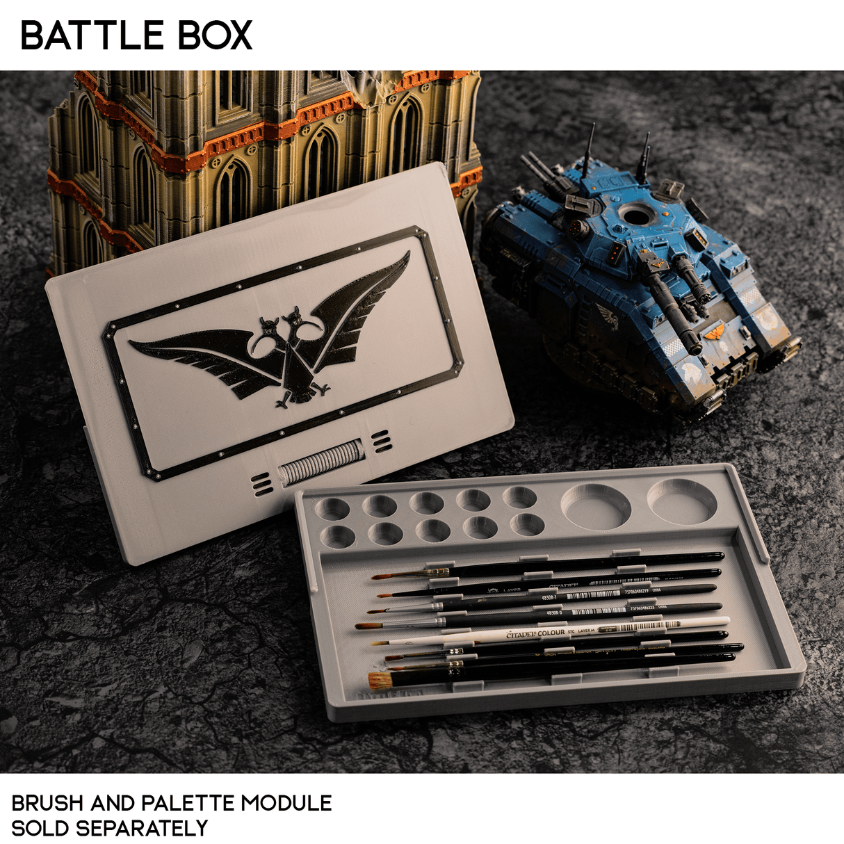 Battle Box - 40k Compatible Component Organizer