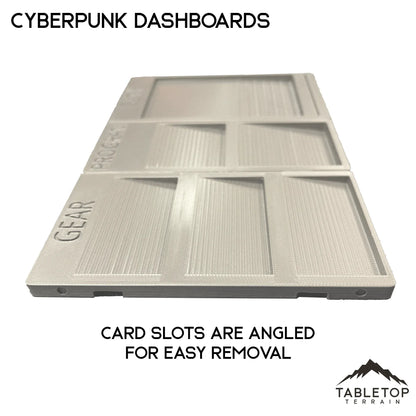 Cyberpunk Card and Token Dashboard