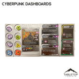 Cyberpunk Card and Token Dashboard