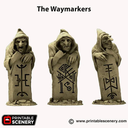 Hagglethorn Waymarkers - Objective Markers - Hagglethorn Hollow