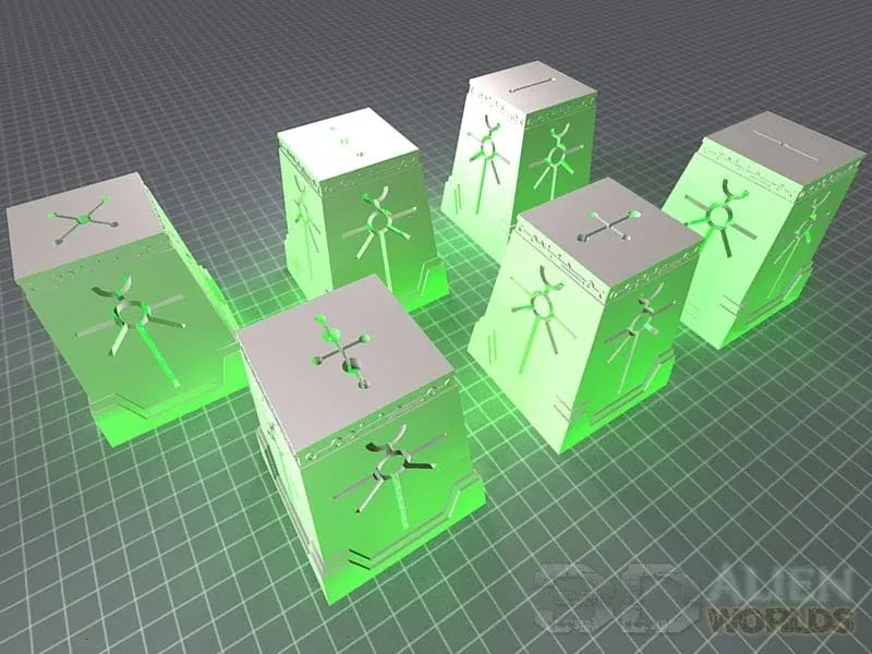 Slumbering Machines Objective Markers