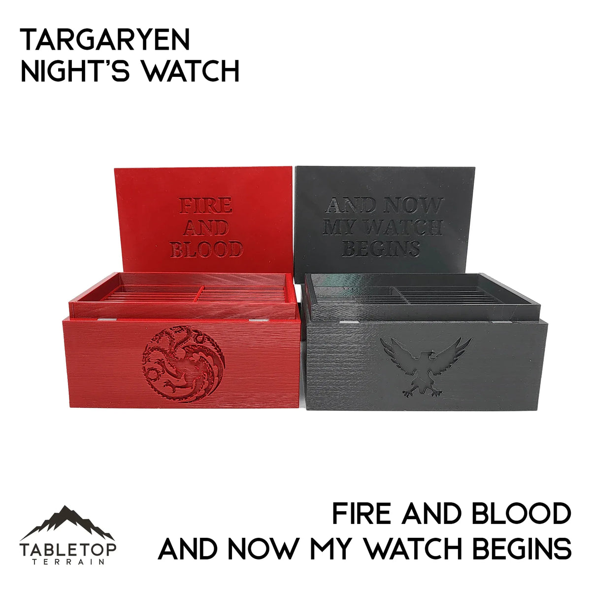 ASOIAF Card Storage Organizers
