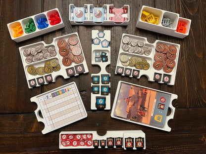 7 Wonders (2nd Edition) with Expansions Board Game Insert / Organizer