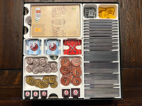 7 Wonders (2nd Edition) with Expansions Board Game Insert / Organizer