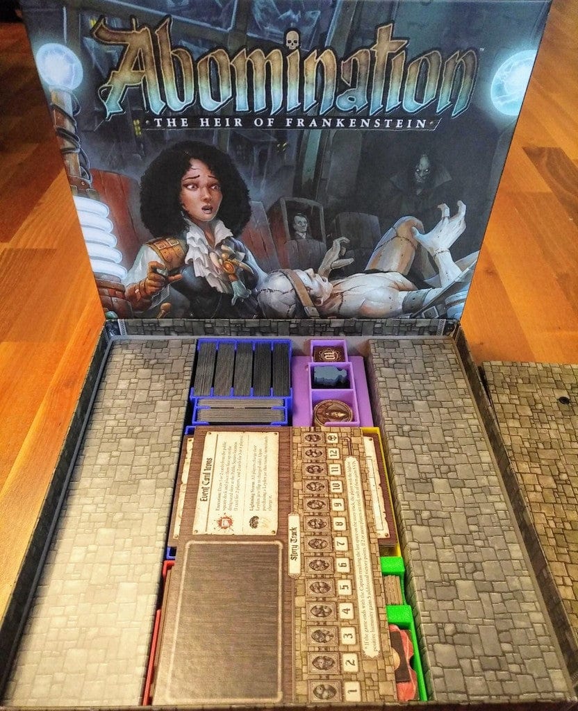 Abomination Board Game Insert / Organizer