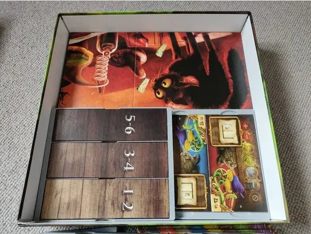Alchemists + King's Golem Expansion Board Game Insert / Organizer