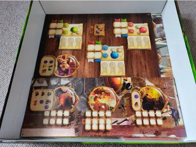 Alchemists + King's Golem Expansion Board Game Insert / Organizer