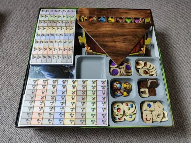 Alchemists + King's Golem Expansion Board Game Insert / Organizer