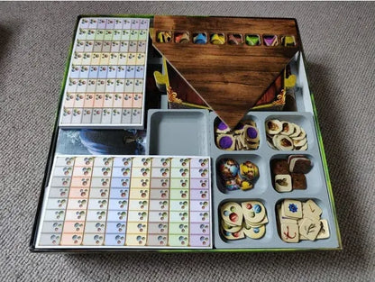 Alchemists + King's Golem Expansion Board Game Insert / Organizer