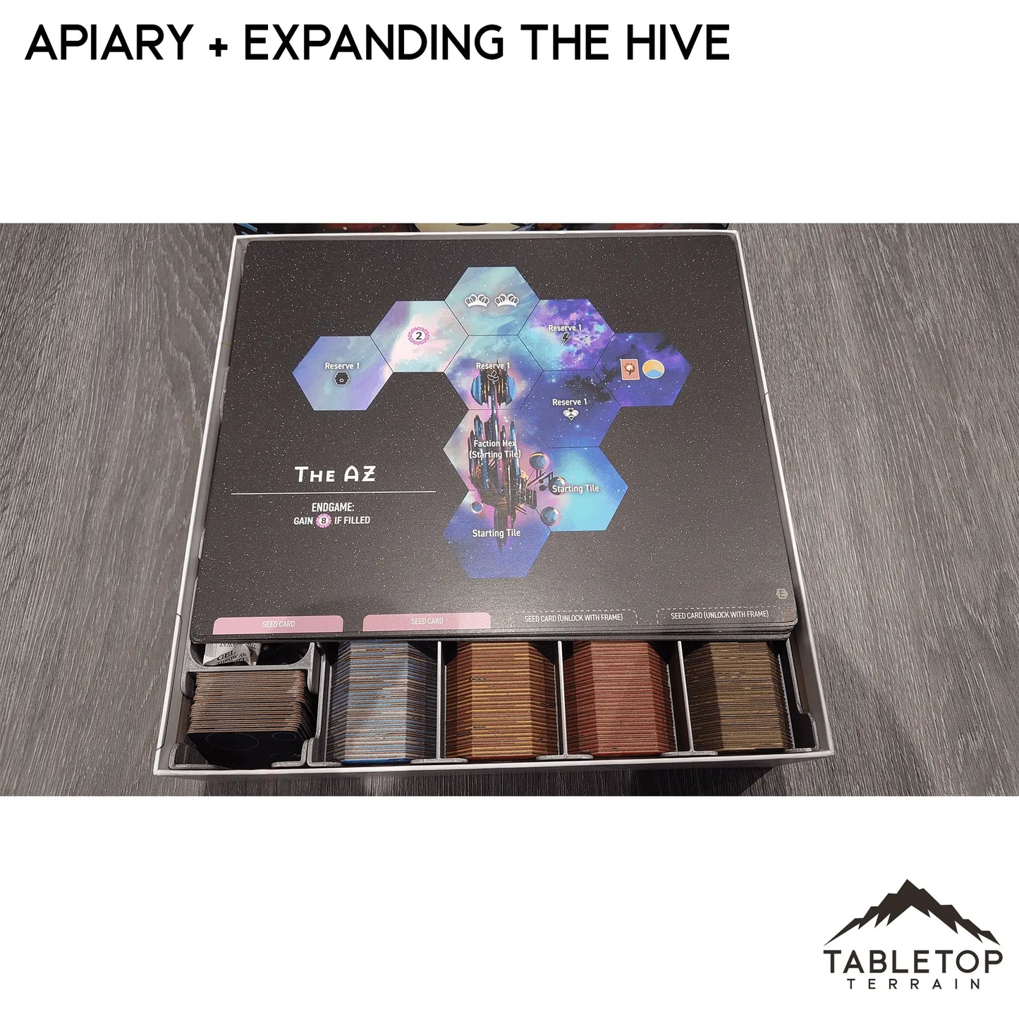 Apiary and Expanding the Hive Board Game Insert / Organizer