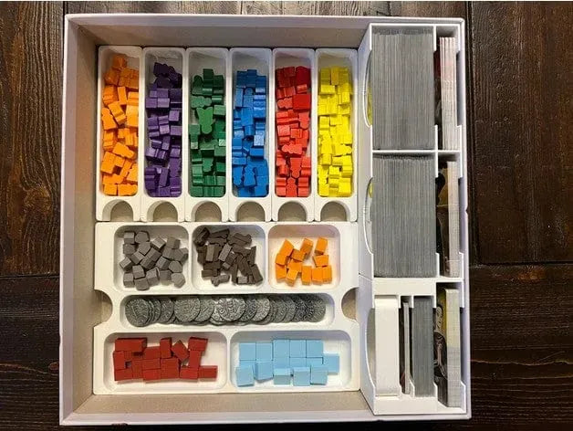 Architects of the West Kingdom Collector's Box Board Game Insert / Organizer