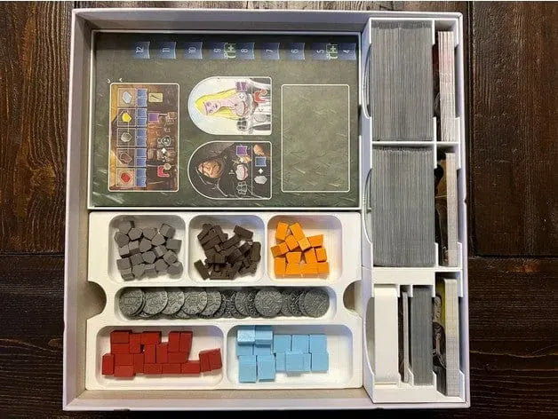 Architects of the West Kingdom Collector's Box Board Game Insert / Organizer