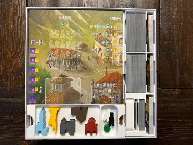 Architects of the West Kingdom Collector's Box Board Game Insert / Organizer