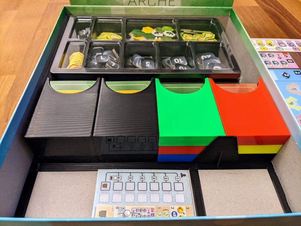 Ark Nova Board Game Insert / Organizer