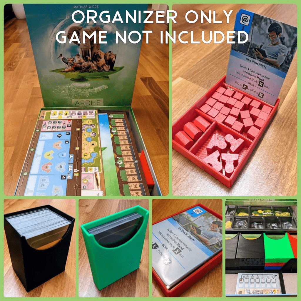 Ark Nova Board Game Insert / Organizer