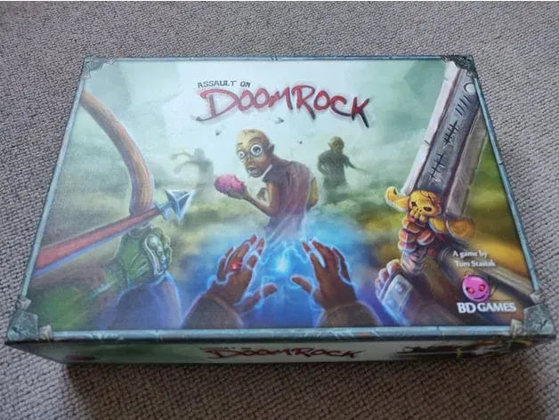 Assault on Doomrock Board Game Insert / Organizer