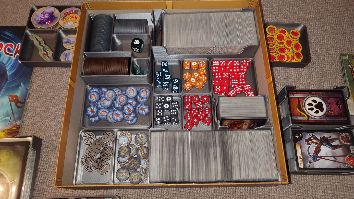 Assault on Doomrock Ultimate Edition Board Game Insert / Organizer