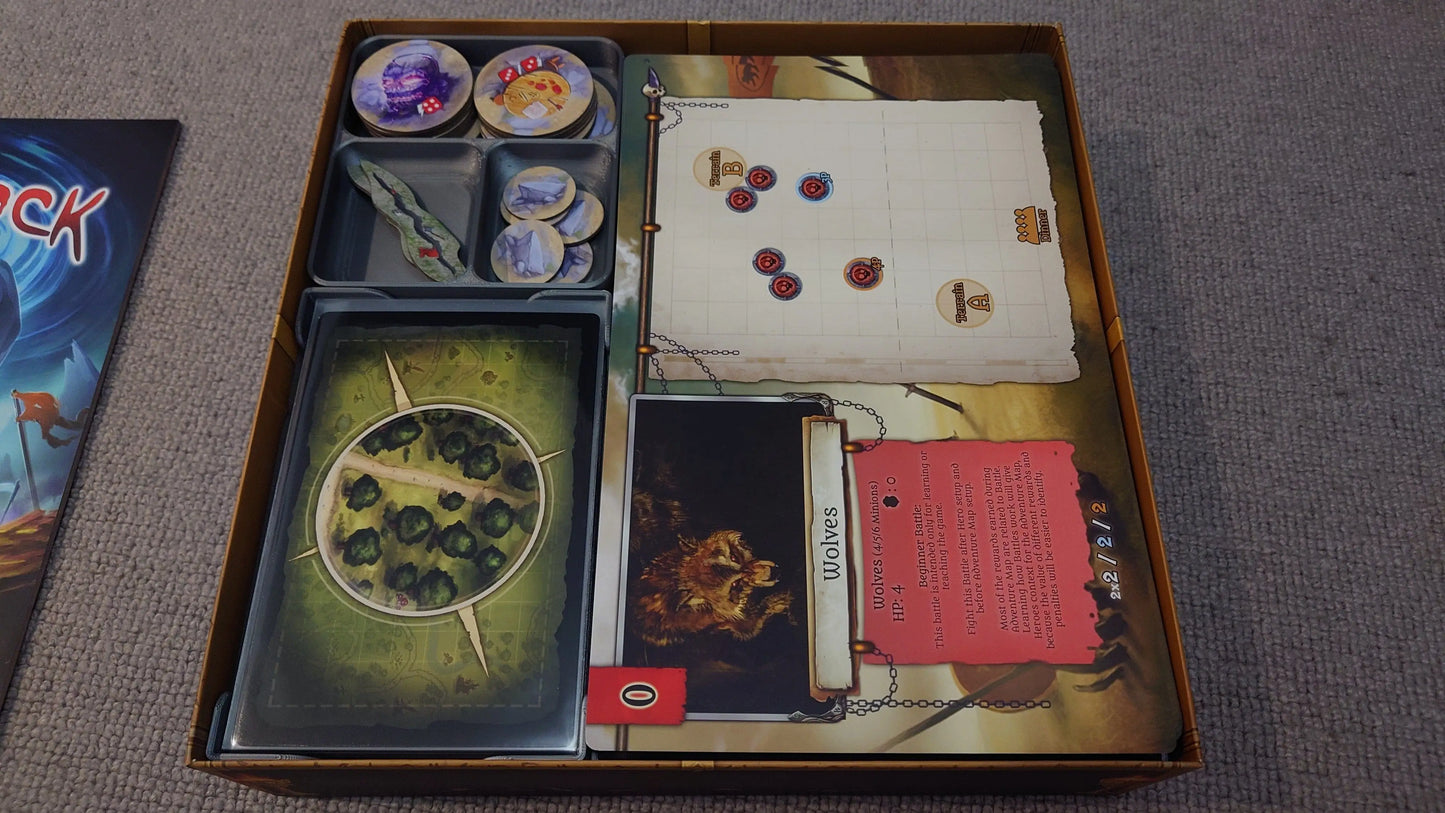 Assault on Doomrock Ultimate Edition Board Game Insert / Organizer