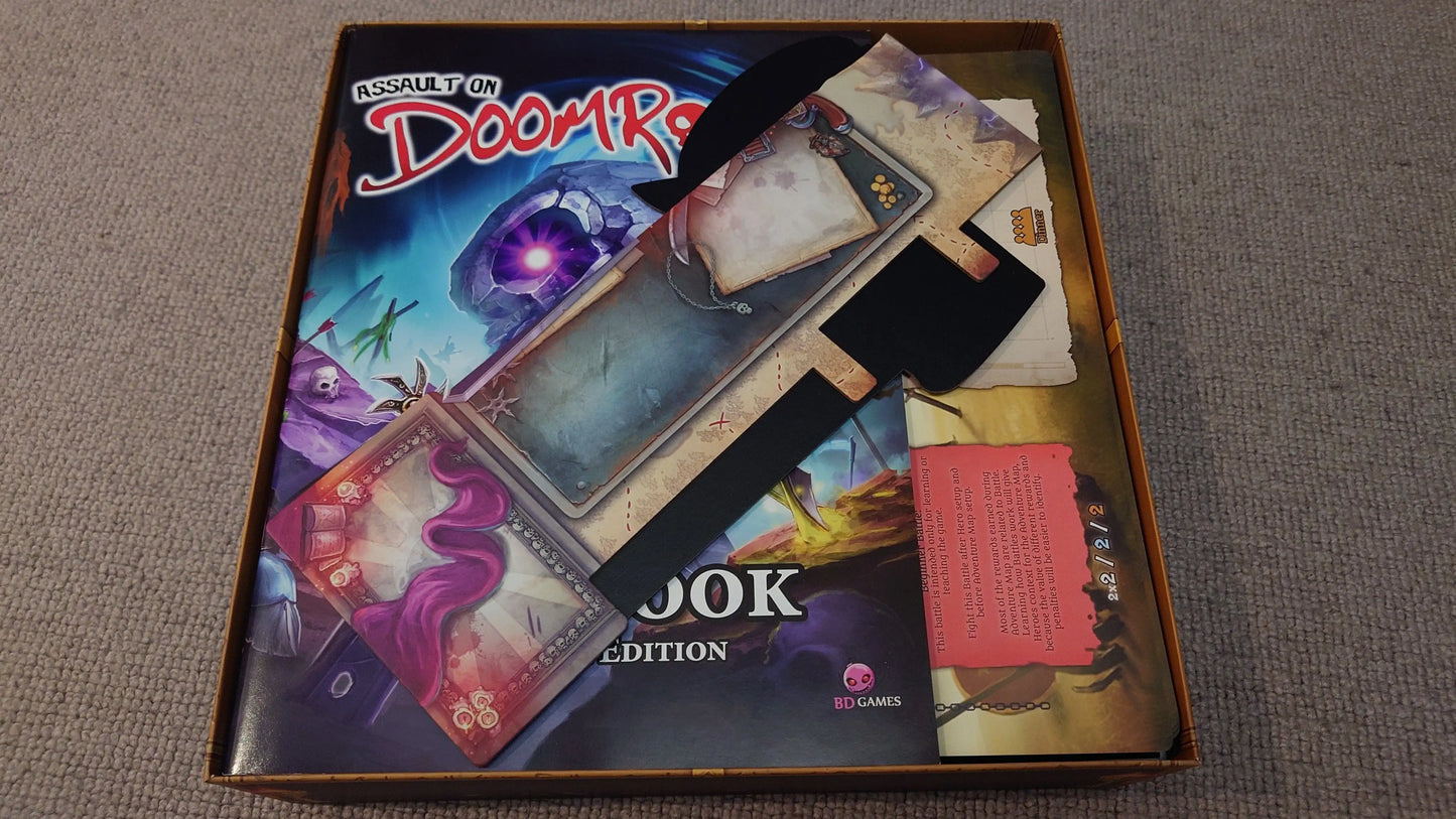 Assault on Doomrock Ultimate Edition Board Game Insert / Organizer