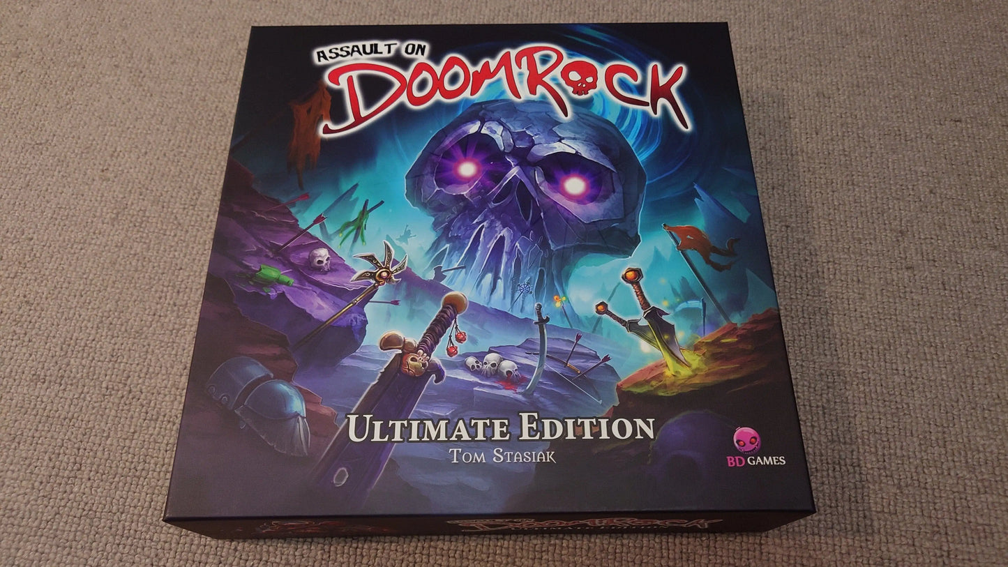 Assault on Doomrock Ultimate Edition Board Game Insert / Organizer