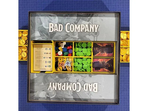 Bad Company Board Game Insert / Organizer