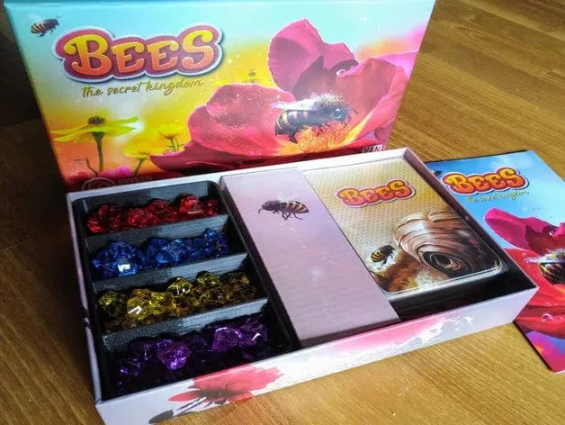 Bees the Secret Kingdom Board Game Insert / Organizer