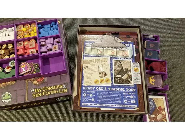 Belfort + Expansions Board Game Insert / Organizer