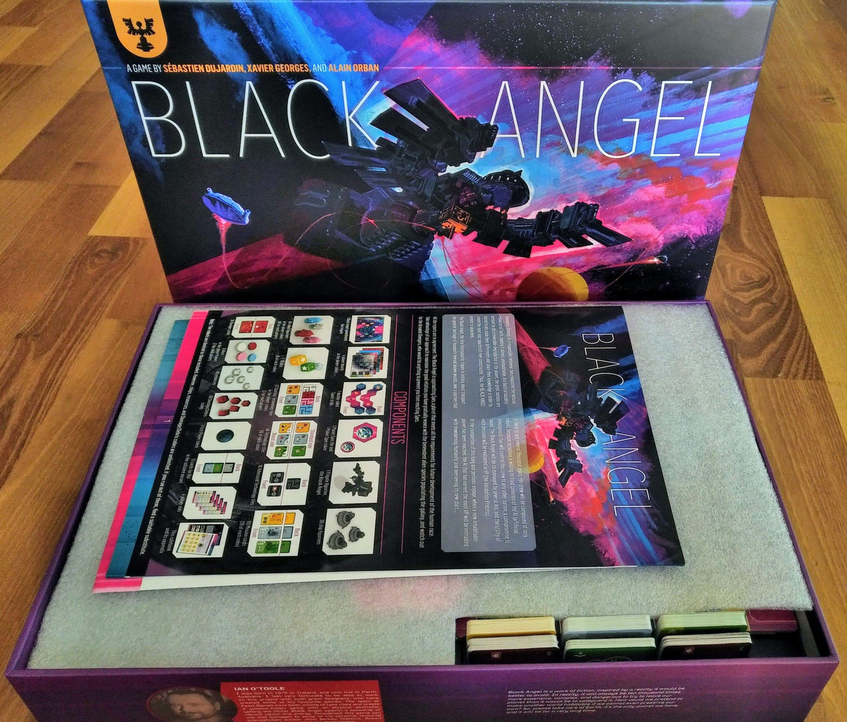 Black Angel Game Insert / Organizer