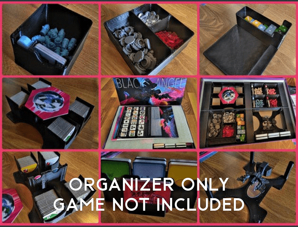 Black Angel Game Insert / Organizer