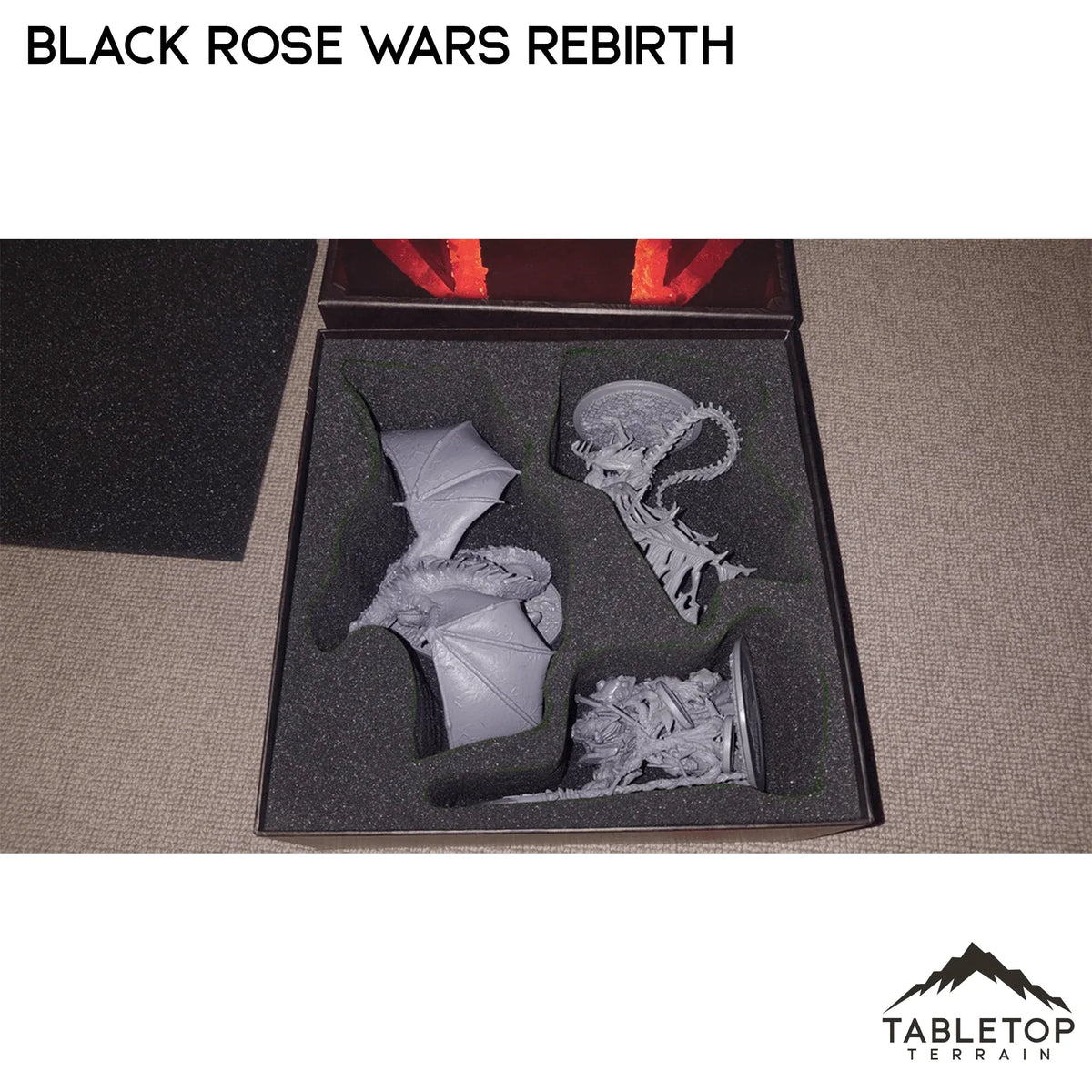 Black Rose Wars and Rebirth Board Game Insert / Organizer