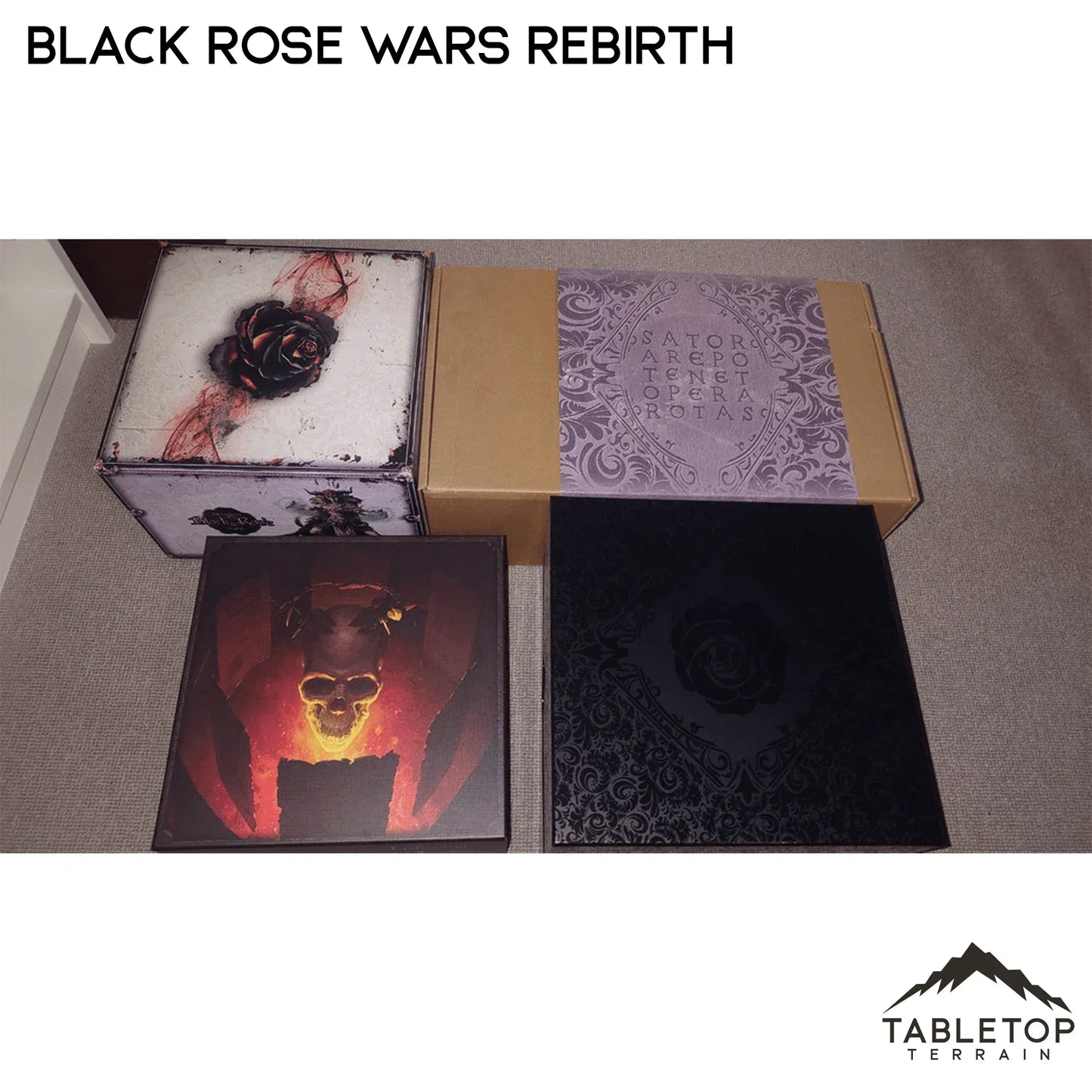 Black Rose Wars and Rebirth Board Game Insert / Organizer