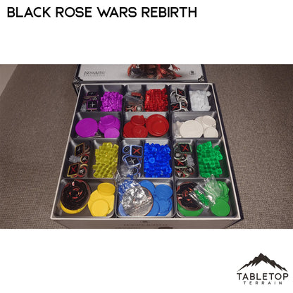 Black Rose Wars and Rebirth Board Game Insert / Organizer