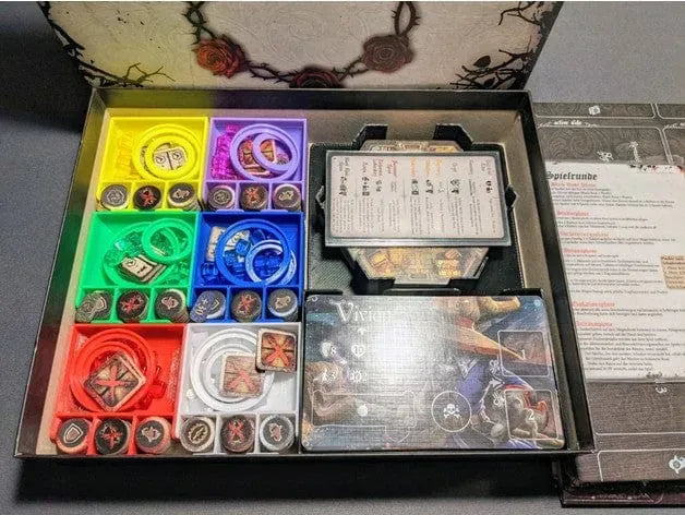 Black Rose Wars + Expansions Board Game Insert / Organizer