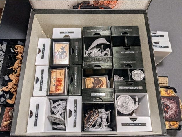 Black Rose Wars + Expansions Board Game Insert / Organizer