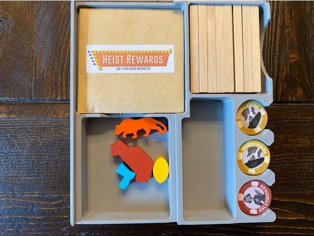 Burgle Bros 2 Board Game Insert / Organizer