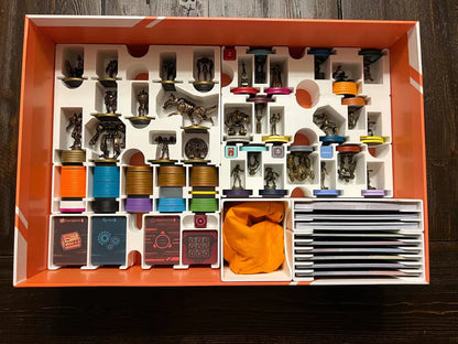 burncycle with Expansions and Extras Board Game Insert / Organizer