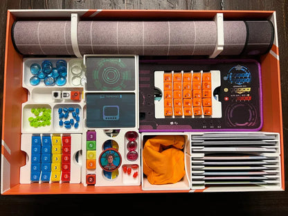 burncycle with Expansions and Extras Board Game Insert / Organizer