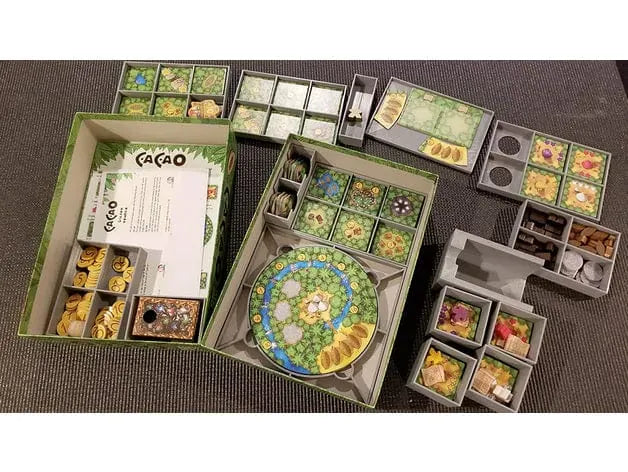 Cacao + Expansions Board Game Insert / Organizer