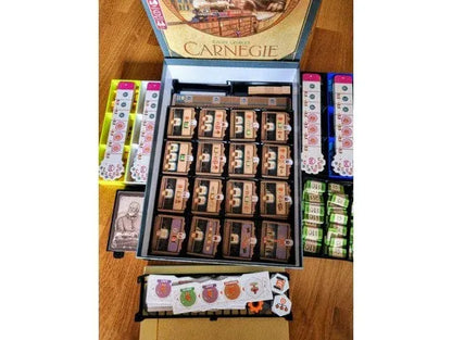 Carnegie + Expansion Board Game Insert / Organizer