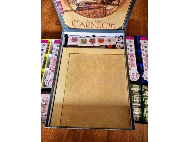 Carnegie + Expansion Board Game Insert / Organizer