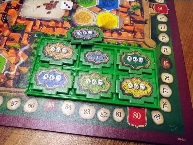 Castles of Burgundy Anniversary Board Game Insert / Organizer