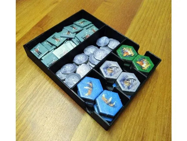 Castles of Burgundy Anniversary Board Game Insert / Organizer