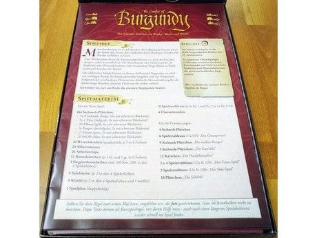 Castles of Burgundy Anniversary Board Game Insert / Organizer
