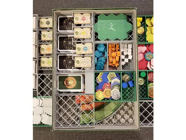 Castles of Tuscany Board Game Insert / Organizer