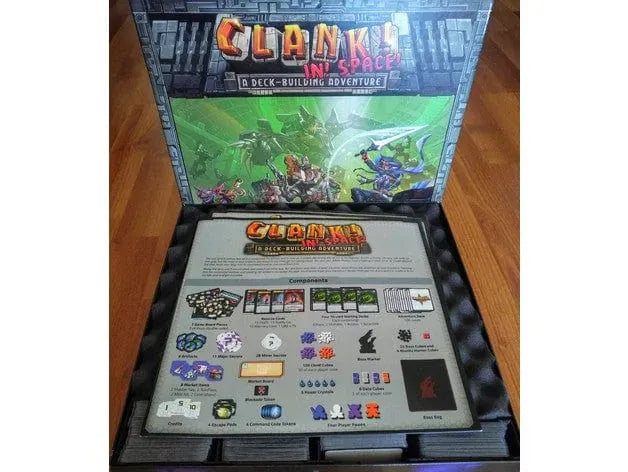 Clank! In Space! With both Expansions Board Game Insert / Organizer
