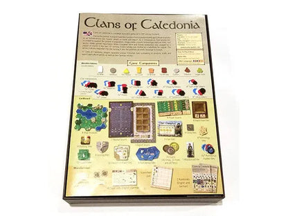 Clans of Caledonia Board Game Insert / Organizer