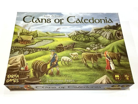 Clans of Caledonia Board Game Insert / Organizer
